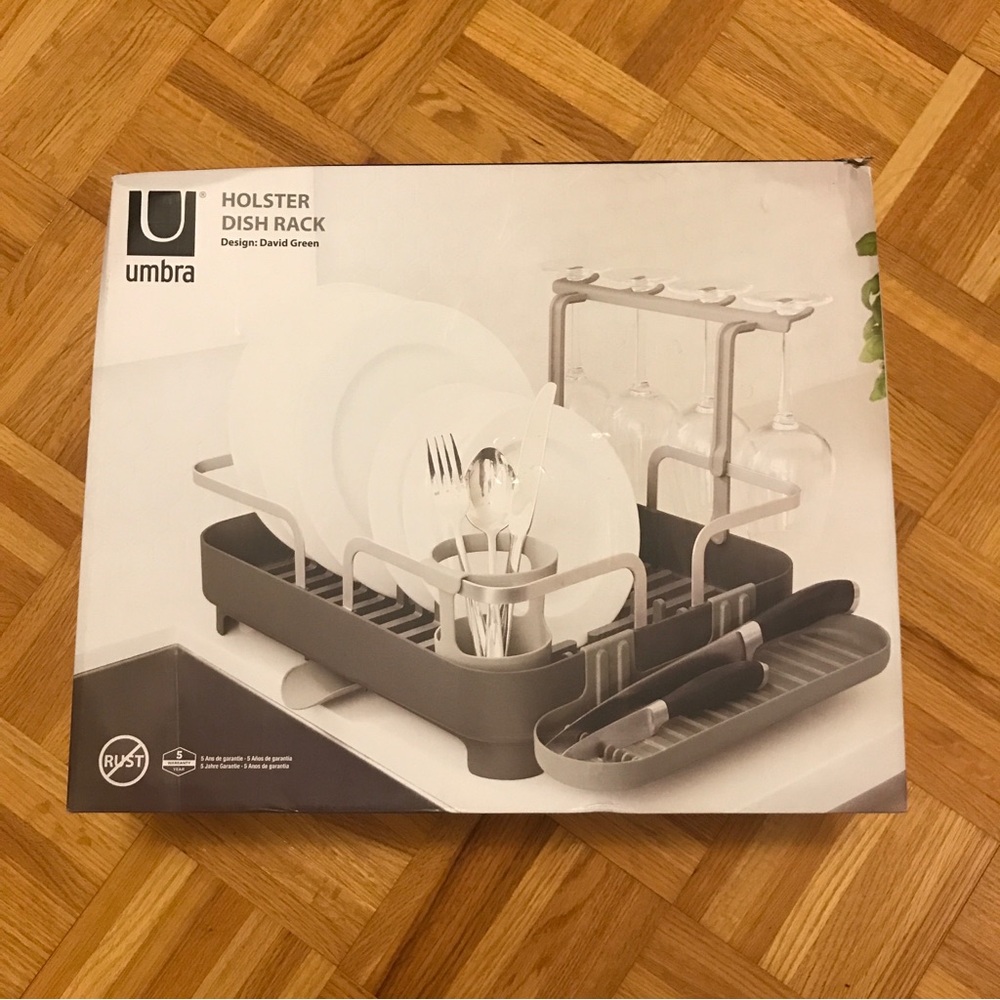 New (Open box) - Umbra HOLSTER DISH RACK